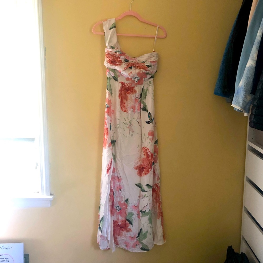 Plum Pretty sugar floral maxi dress size 2